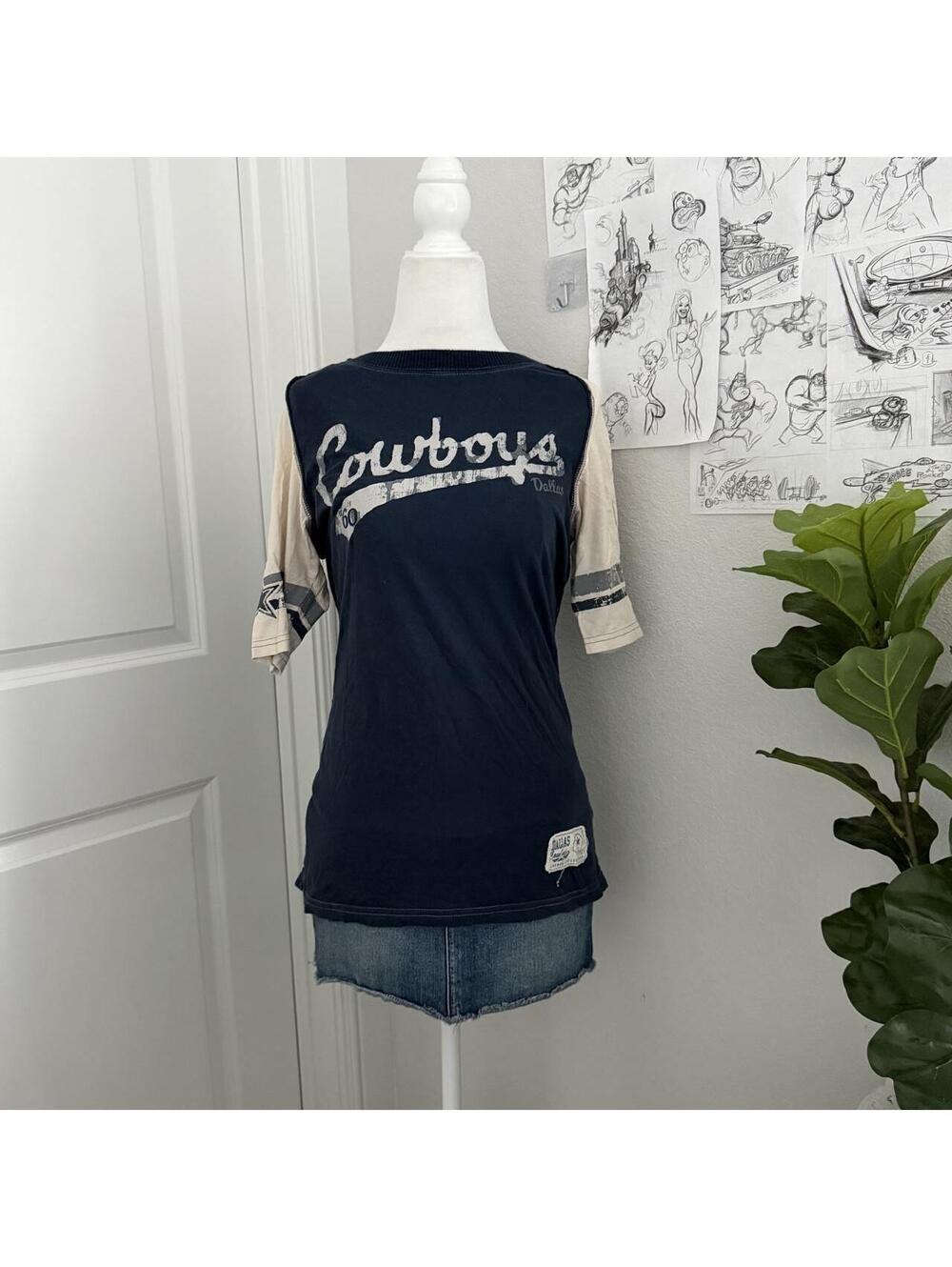 vintage y2k Dallas Cowboys baby tee